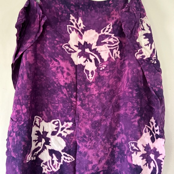 💓Beautiful Floral Tasseled Wrap Around Sarong OR Wall Covering - Picture 8 of 9